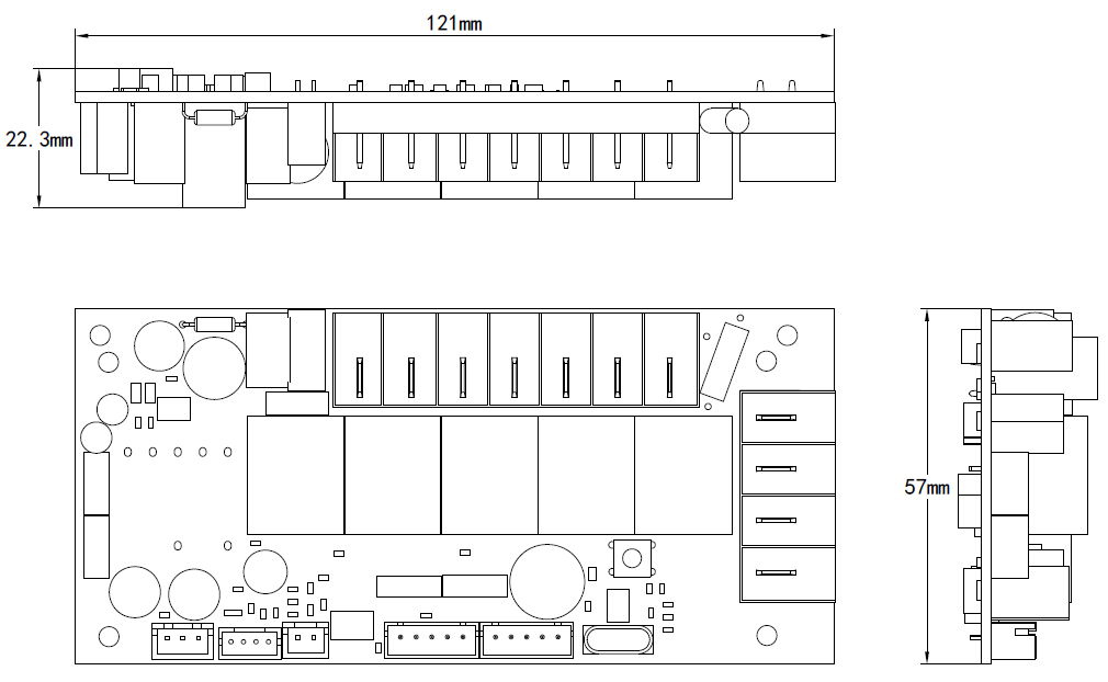 Yuba controller inverter driver controller Printed Circuit Board