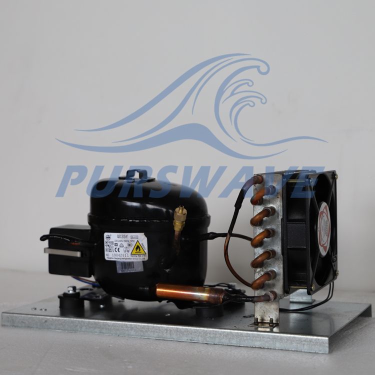 QD30HC Compressor condensing units 220V R134a LBP compressor and condenser for refrigerator fridge chest freezer