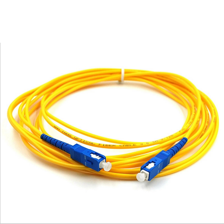 Singlemode SC/APC-SC/APC 0.9mm 2.0mm 3.0mm Simplex Duplex PVC LSZH Optical Fiber Patch Cord