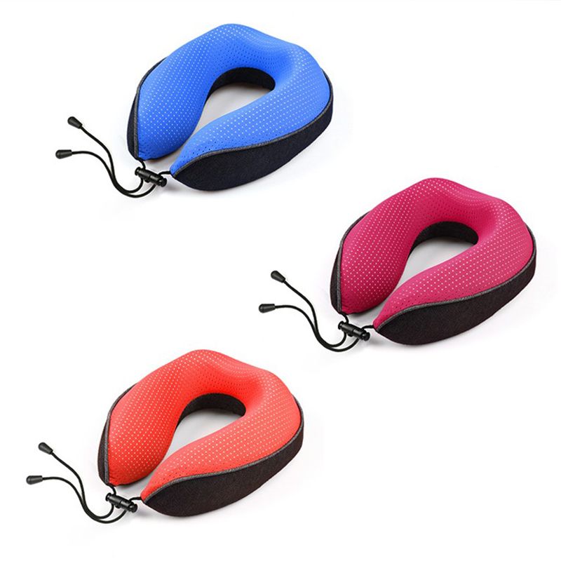 Summer New Skin-Friendly Pressure-Free Cool Feeling U-Shaped Pillow Travel