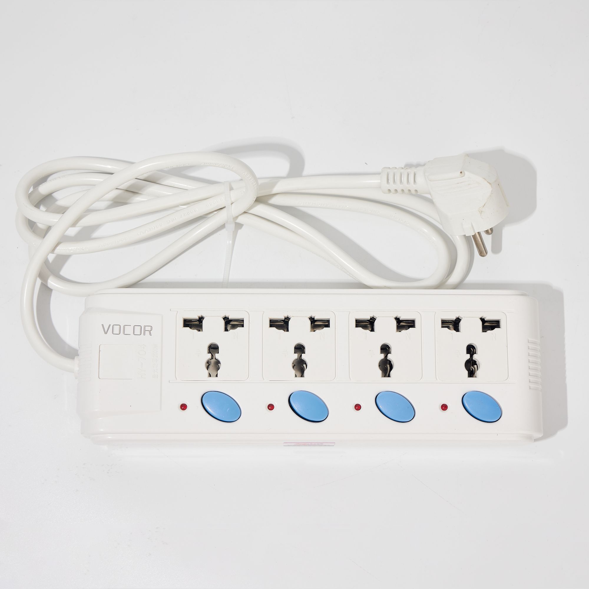 Wholesale price 4 way switch socket extension 1.8meter wire