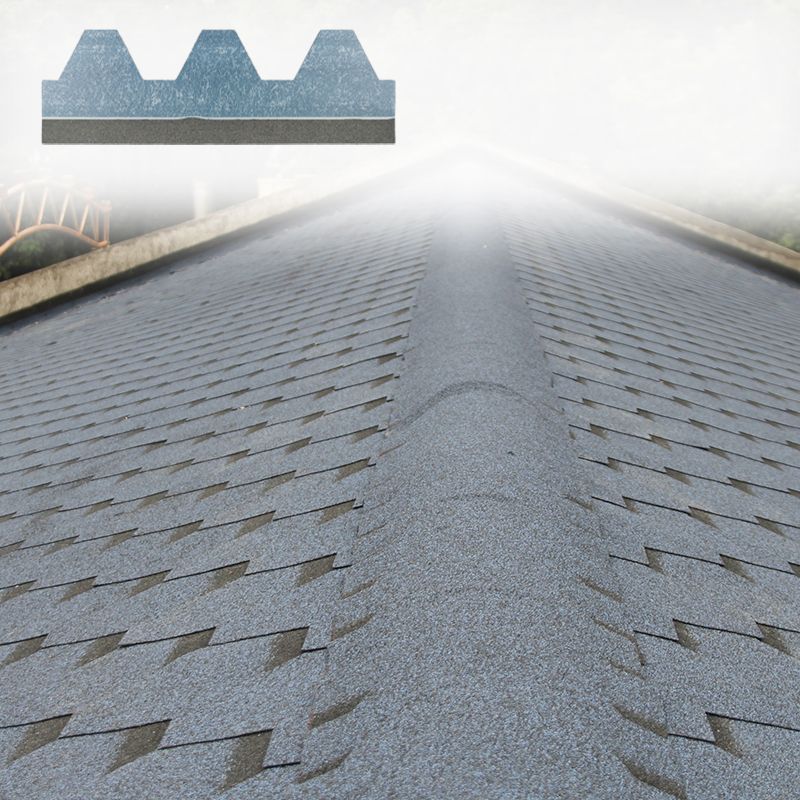 Various colors of mosaic asphalt roof tiles can be customized