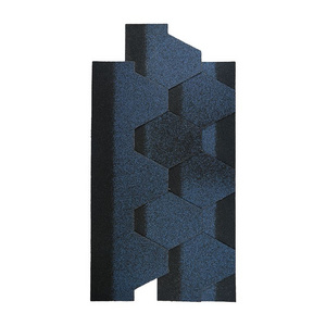 Bitumen Roofing Material Asphalt Hexagonal Roofing Shingles