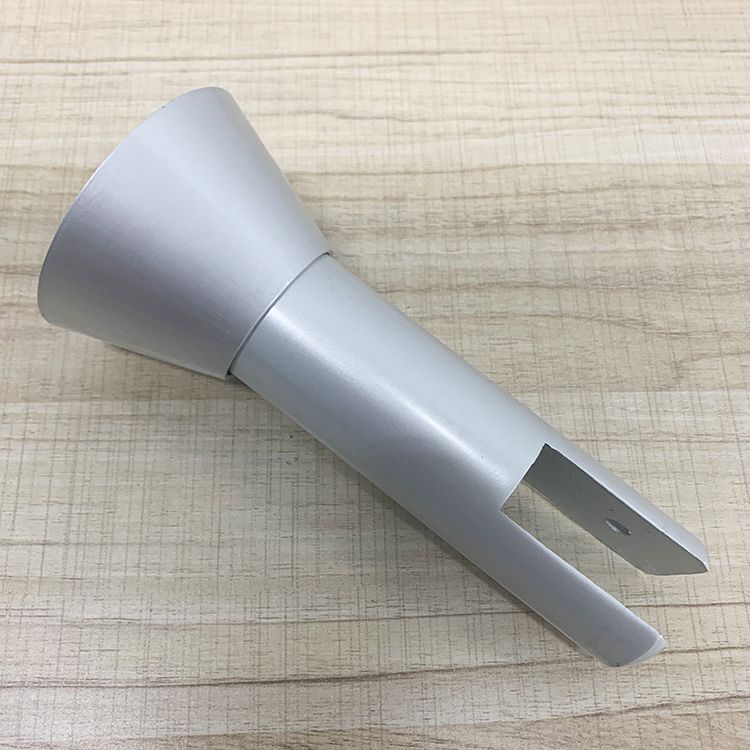 Alu. Alloy support leg for toilet cubicle