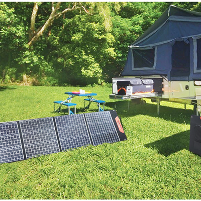 Xiangcai Outdoor Camping 100W Foldable Solar Energy System Overlapping Portable Solar Panel