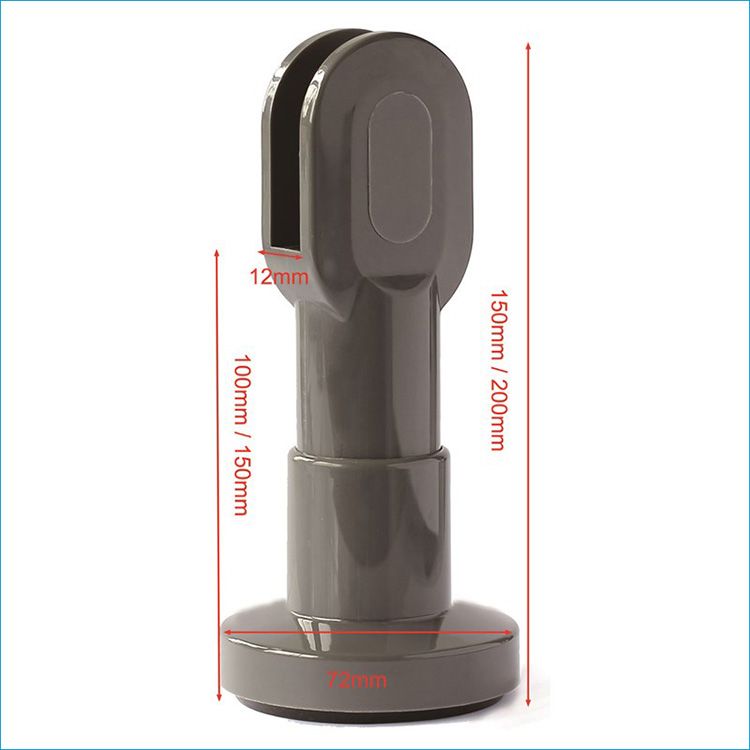 Toilet Hardware Accessories Adjustable 10CM Plastic Nylon Toilet Cubicle Partition Support Leg