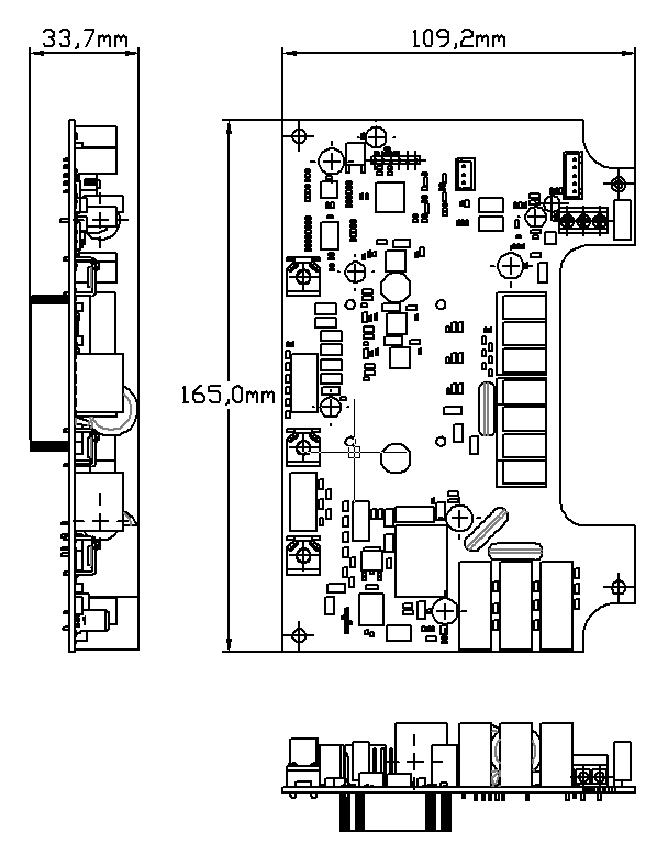 EC380V-2.2kW water pump drive board controller