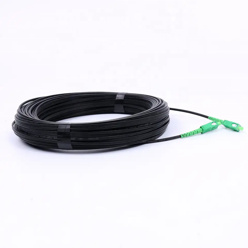 FTTH Outdoor Indoor sc/apc-sc/apc Pre-connected Drop cable Optical Single mode Fiber Patch Cord