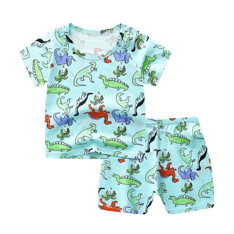 Toddler Kids Baby Boy Clothes T Shirt Tops Shorts Pants Summer 2PCS Outfits Set