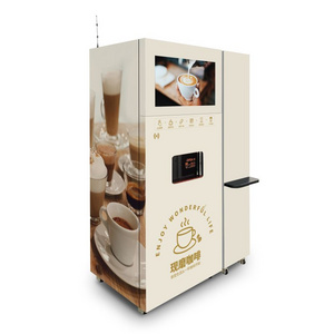 coffee vending machine with ice maker