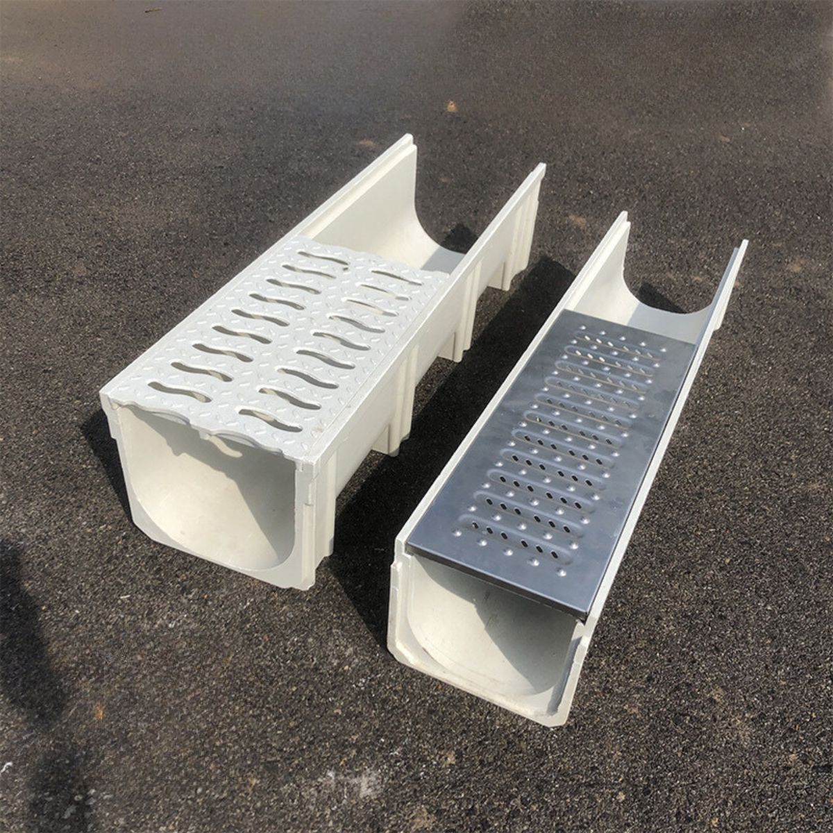 U-shaped resin drain Kitchen garden sewer Finished drain