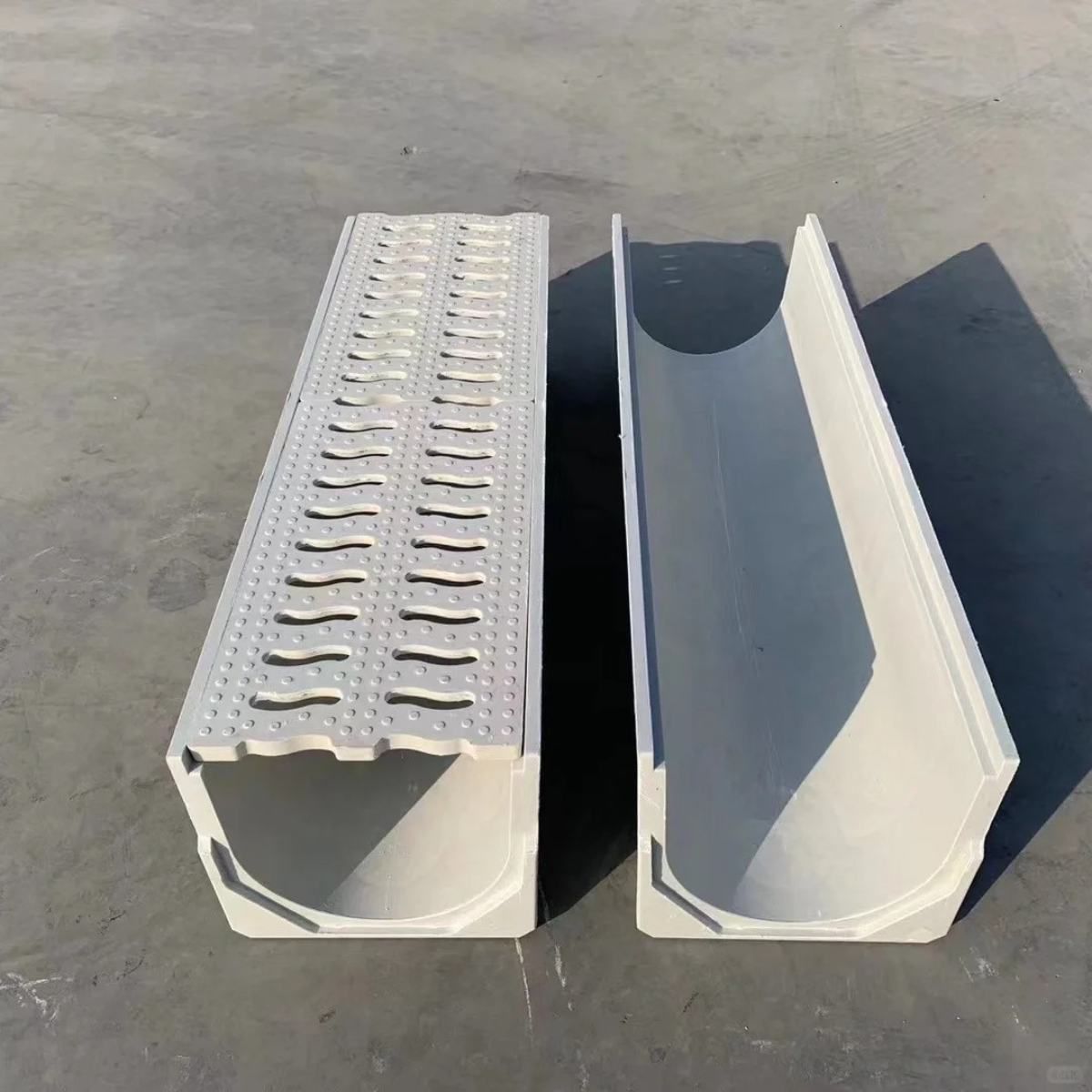 U-shaped resin drain Kitchen garden sewer Finished drain