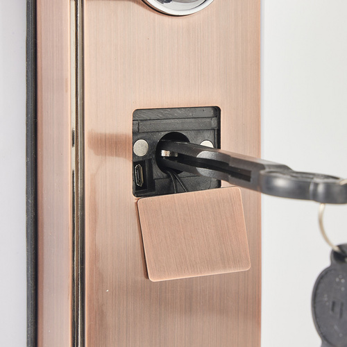 New Model Hotel Smart Lock System with Fingerprint Recognition Included Made Aviation Zinc Alloy lock smart key