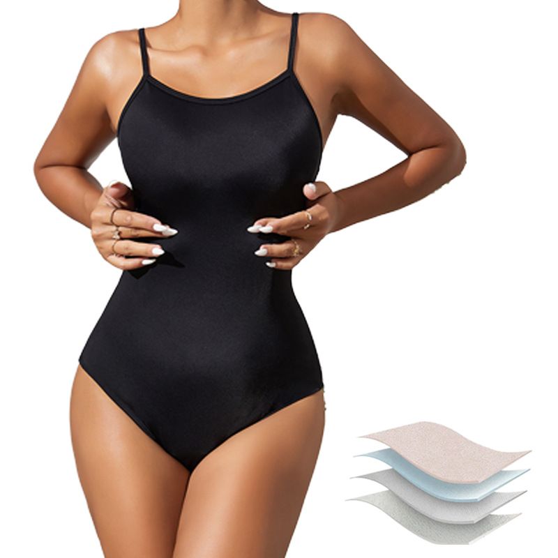 Women Menstrual Swimwear Reusable 4 Layers Leak Proof Absorbent Period Swimsuit