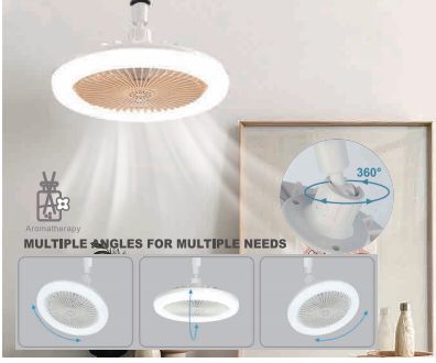 Ceiling Fans With Led Lights Remote Control For Bedroom Dimmable Invisible Ceiling Fan With Light