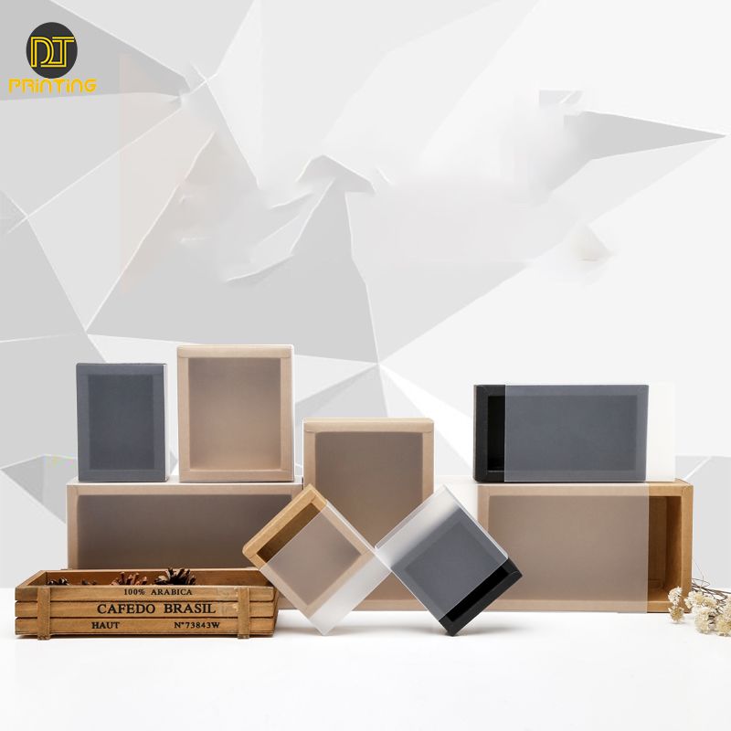 Customized kraft paper boxes Recycled Sock paper box packaging Prime Branded Packing gift Sliding Drawer Box