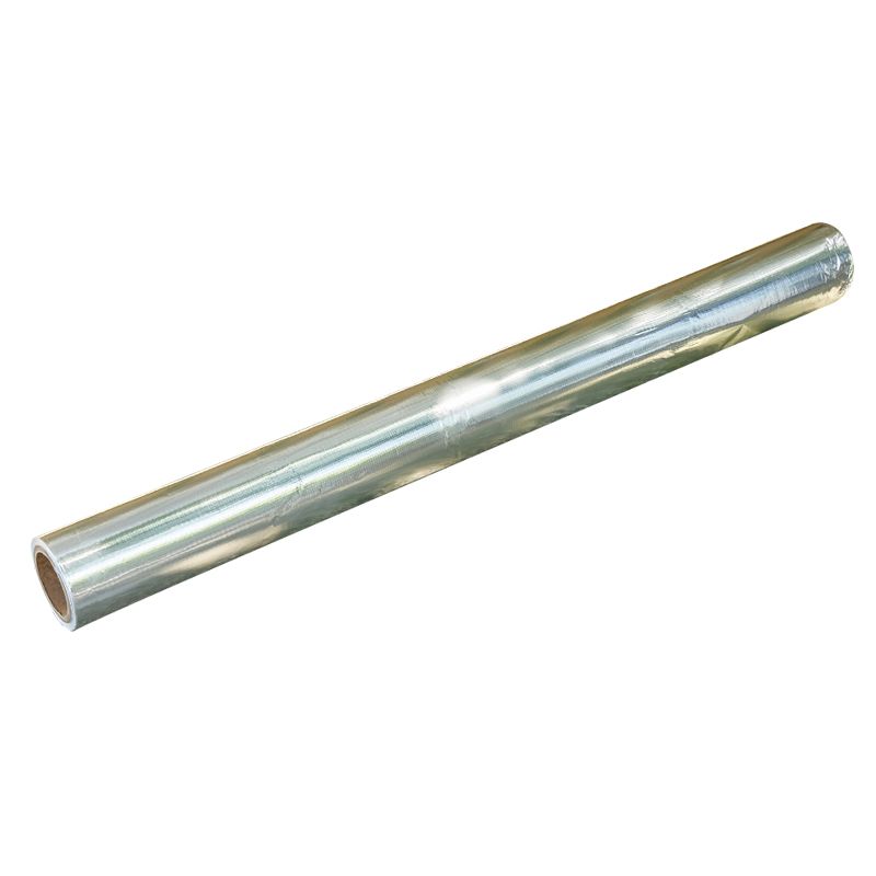 Aluminum Foil with white woven fabric roll