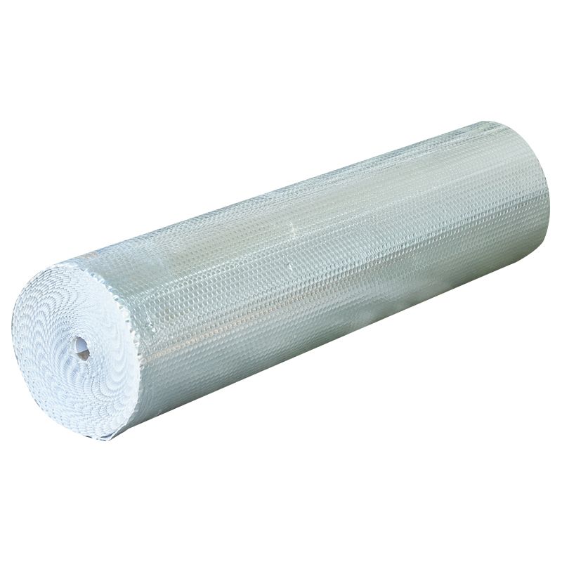 Bubble insulation with one side Aluminum one side White film