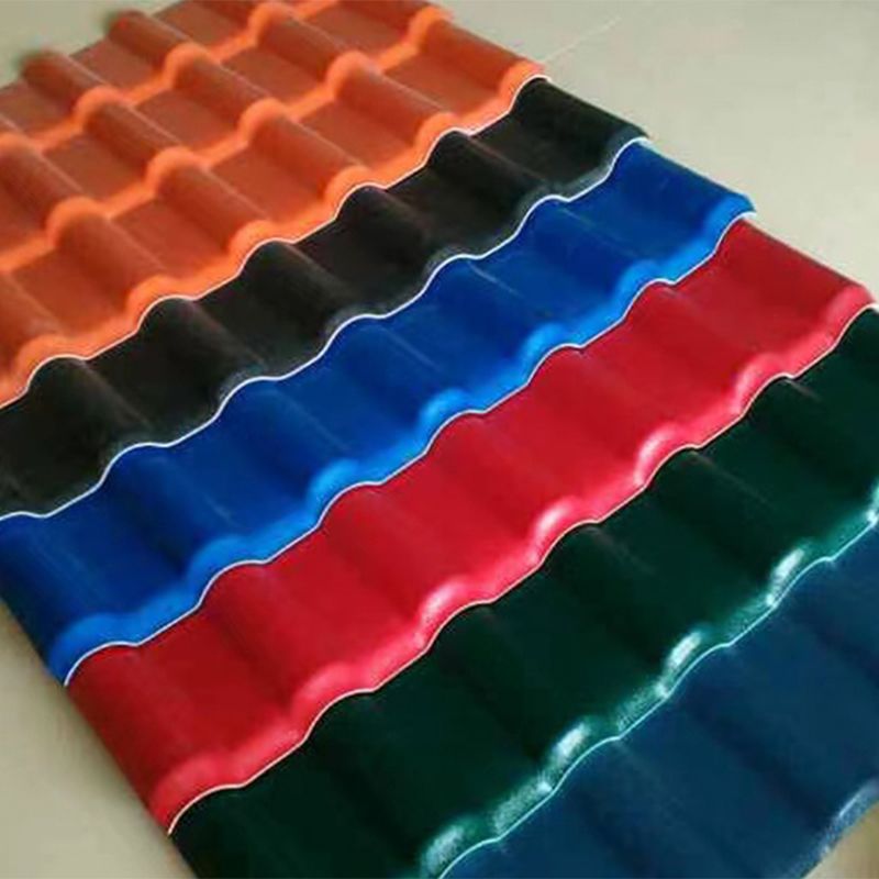 Anti uv Roma Style Antique PVC Resin Roof Tile