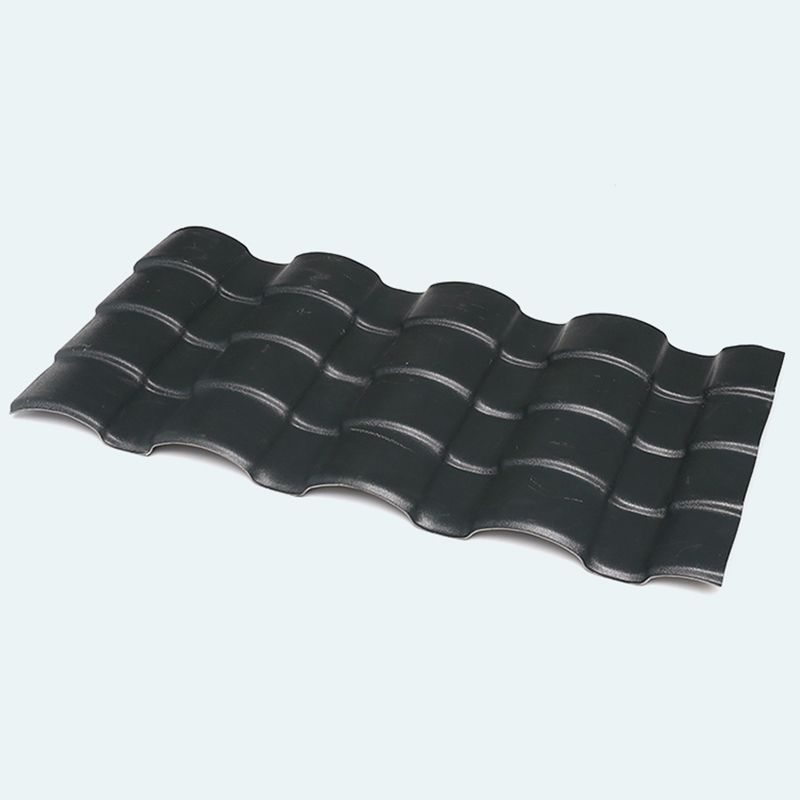 Lightweight Blue Color Antique Roofing Sheet PVC Roof Tiles