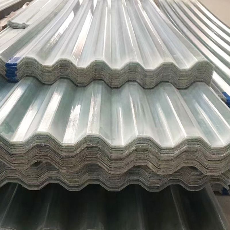 Skylight Roof Panel Fiberglass Sheet Roofing Materials FPR Roofing Tiles For Sale