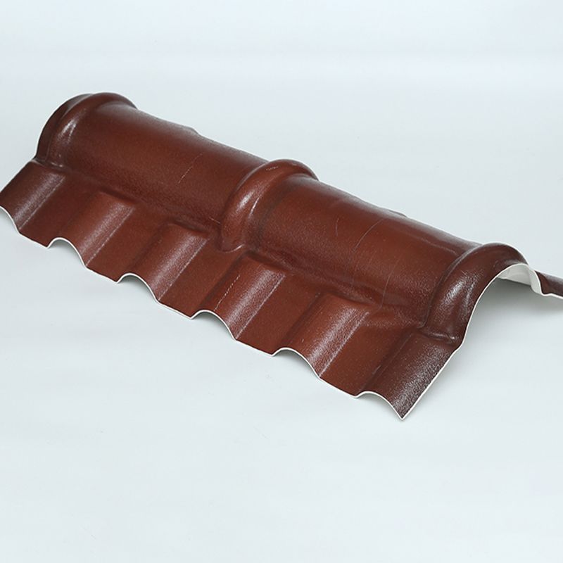 Heat Resistance Pvc Resin Roof Tile Roofing Sheet For House