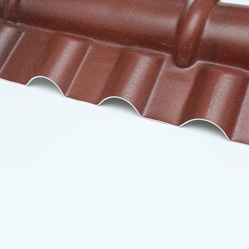 Heat Resistance Pvc Resin Roof Tile Roofing Sheet For House