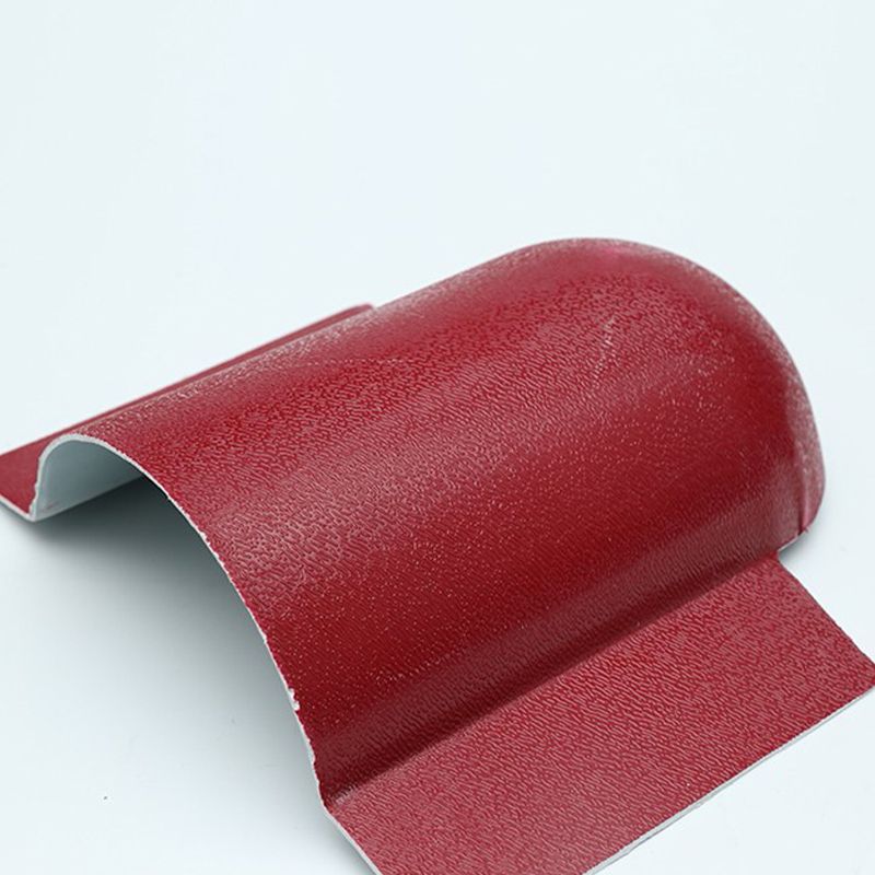 Waterproof Plastic Pvc Roofing Sheet Corrugated Heat Insulated Asa Synthetic Resin End