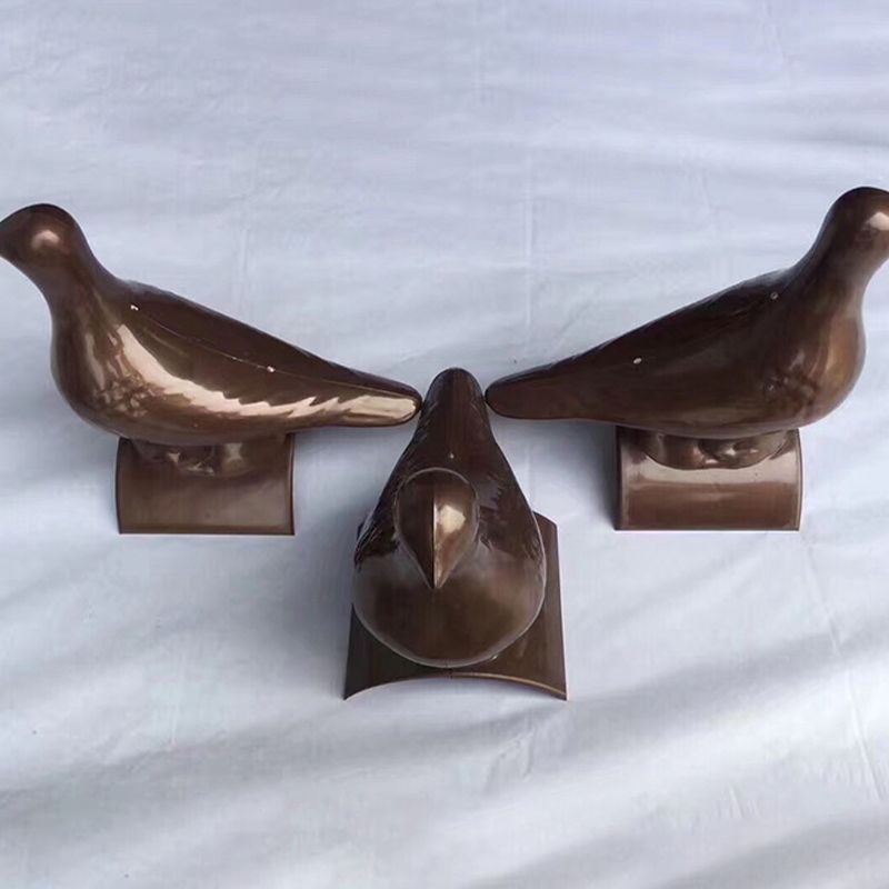 Roof Accessories Dove Shape Decorative Garden Statue