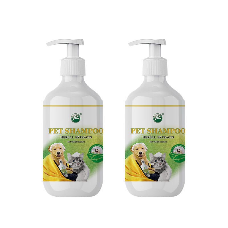 Wholesale Anti-fungal Medical Whitening Organic Herbal Pet Dog New Grooming Pet Shampoo