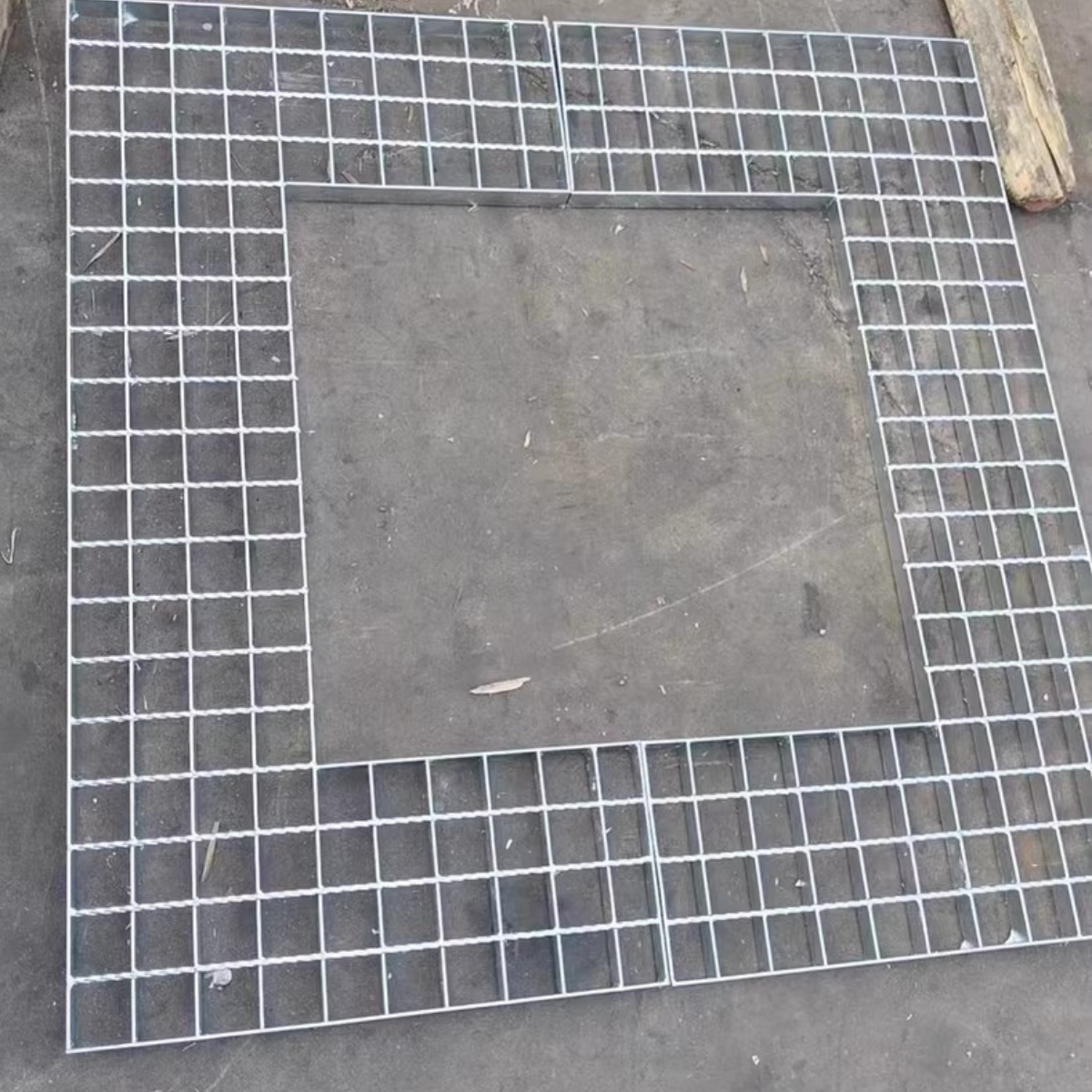 Stainless steel hot dip galvanized steel grid Gutter stainless steel mesh grille cover