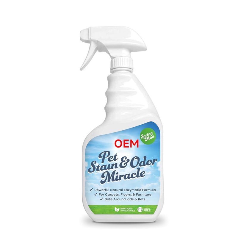 OEM pet stain&odor spray with Spring Mint Scent 500ml