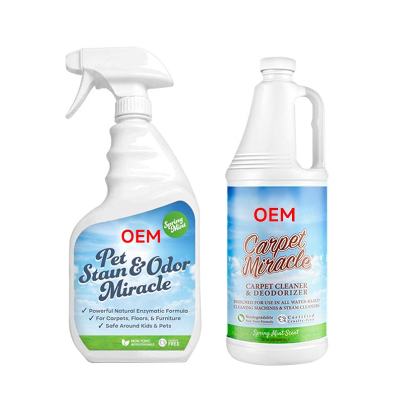 OEM pet stain&odor spray with Spring Mint Scent 500ml