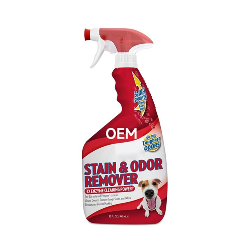 OEM pet stain&odor remover 3x enzyme cleaning power 500ml