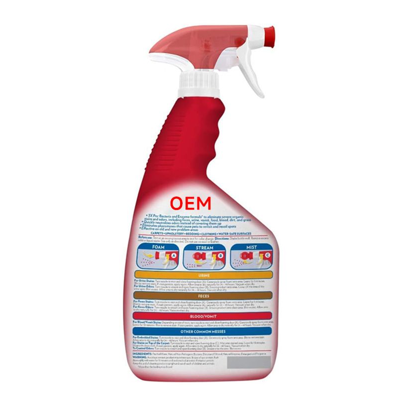 OEM pet stain&odor remover 3x enzyme cleaning power 500ml