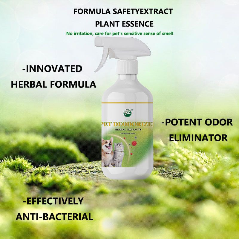 Manufacturer Wholesale Natural Herbal Pet Supplies Odor Remover Fresh Air Deodorant