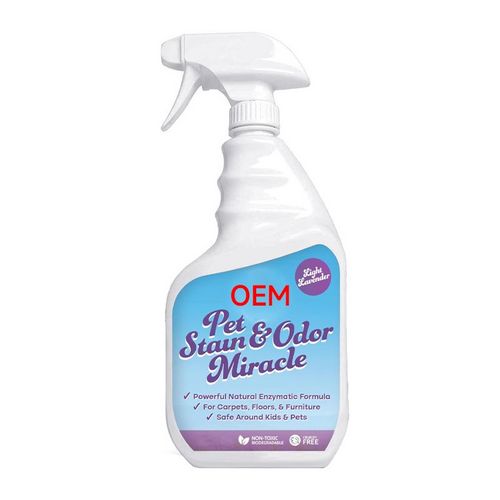 OEM pet stain&odor miracle light lavender scent 500ml