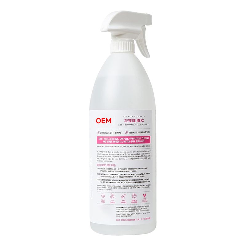 OEM pet odor eliminator severe mess stain&odor 500ml