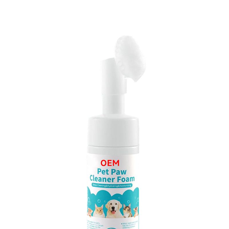 OEM pet paw cleaner foam 150ml