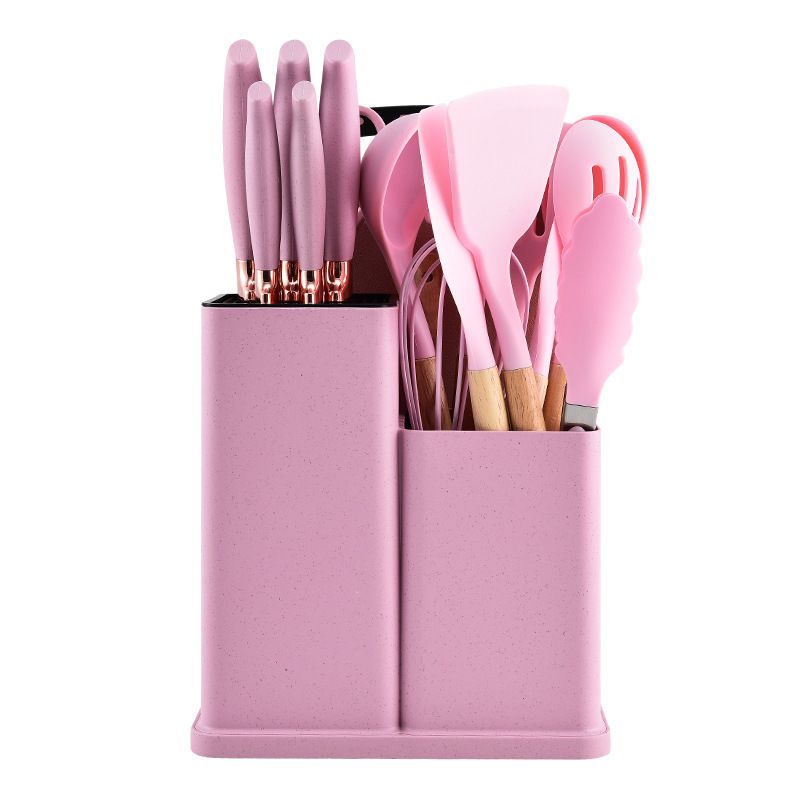 Kitchen Accessories Wooden Handle Spatula Kitchen Utensils Set