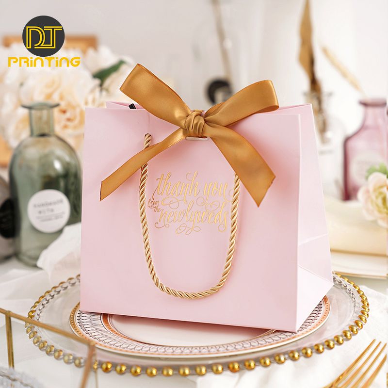 Customised Paper Bag Small Paper Gift Bag Flower Packaging