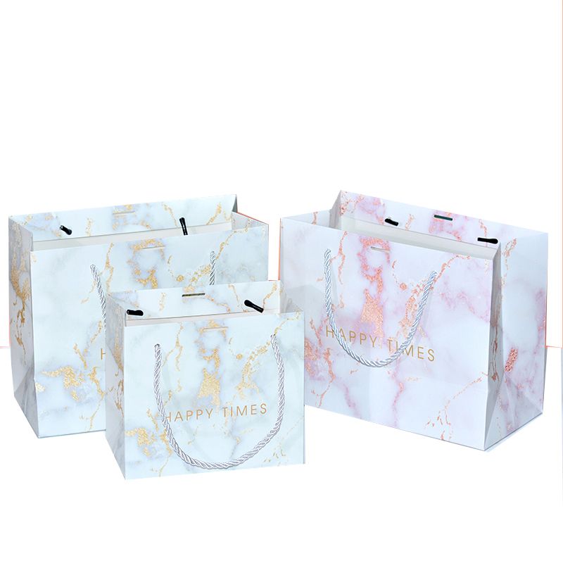 Simply Custom Made Printed Logo Paper Gift Packaging Advertising Bags