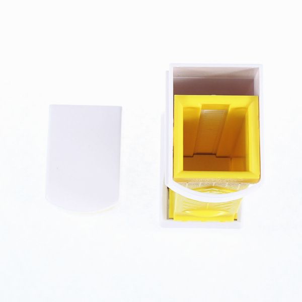 Yellow And White One Click Stick Benefits Butter Cutter Cheese Dispenser Divider