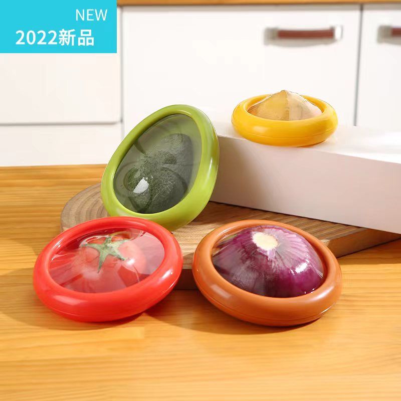 Food Saver Storage Containers Holder Refrigerator Vegetable Avocado Crisper Avocado Fruit Keeper