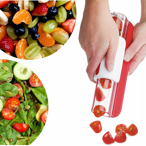 Wholesale Multifunction Fruit Stainless Steel Slicer Strawberry Cutter Fruit