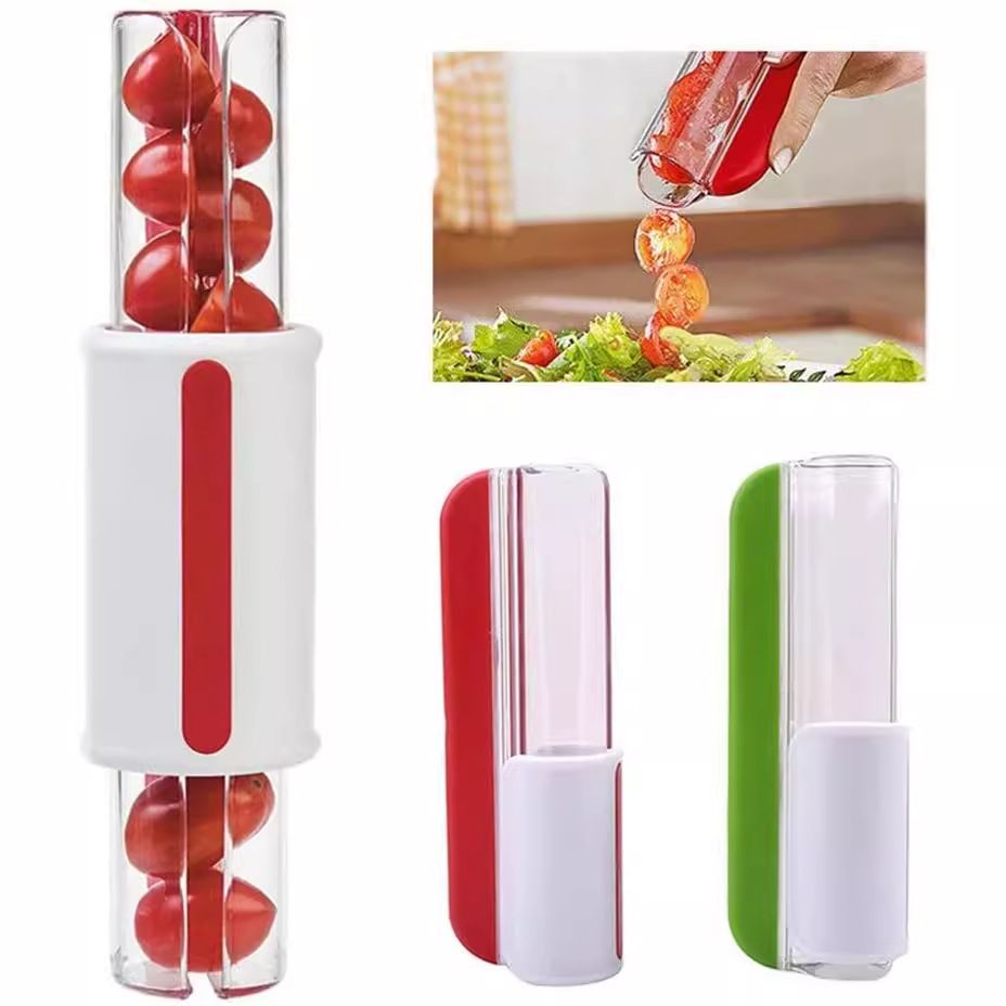 Wholesale Multifunction Fruit Stainless Steel Slicer Strawberry Cutter Fruit