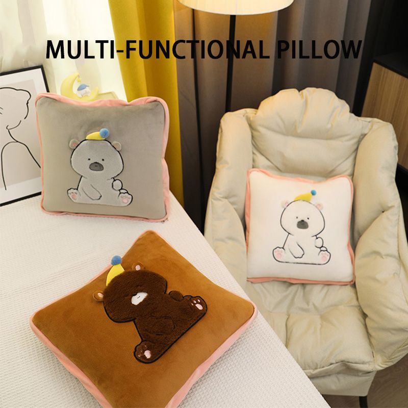 Cartoon Pillow Air Conditioning Quilt 2 In 1 Office Car Lunch Break Multifunctional Wholesale