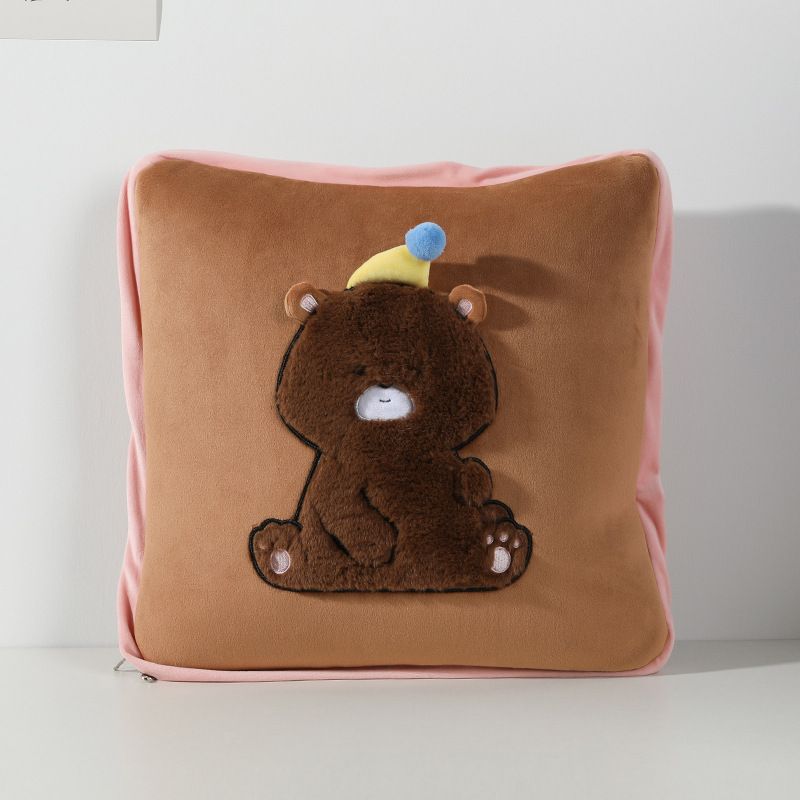 Cartoon Pillow Air Conditioning Quilt 2 In 1 Office Car Lunch Break Multifunctional Wholesale