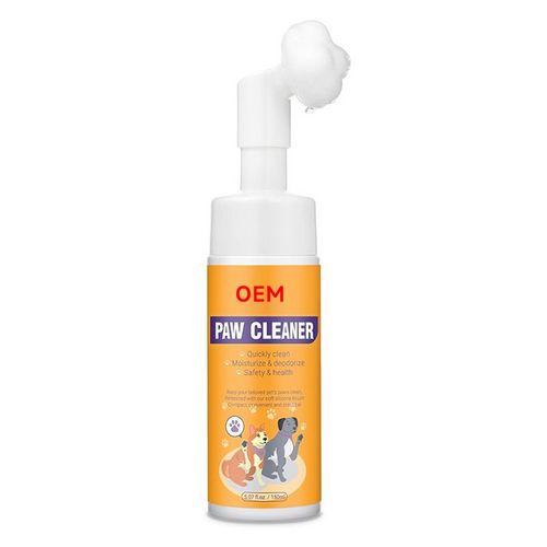 OEM pet paw cleaner quickly clean 150ml