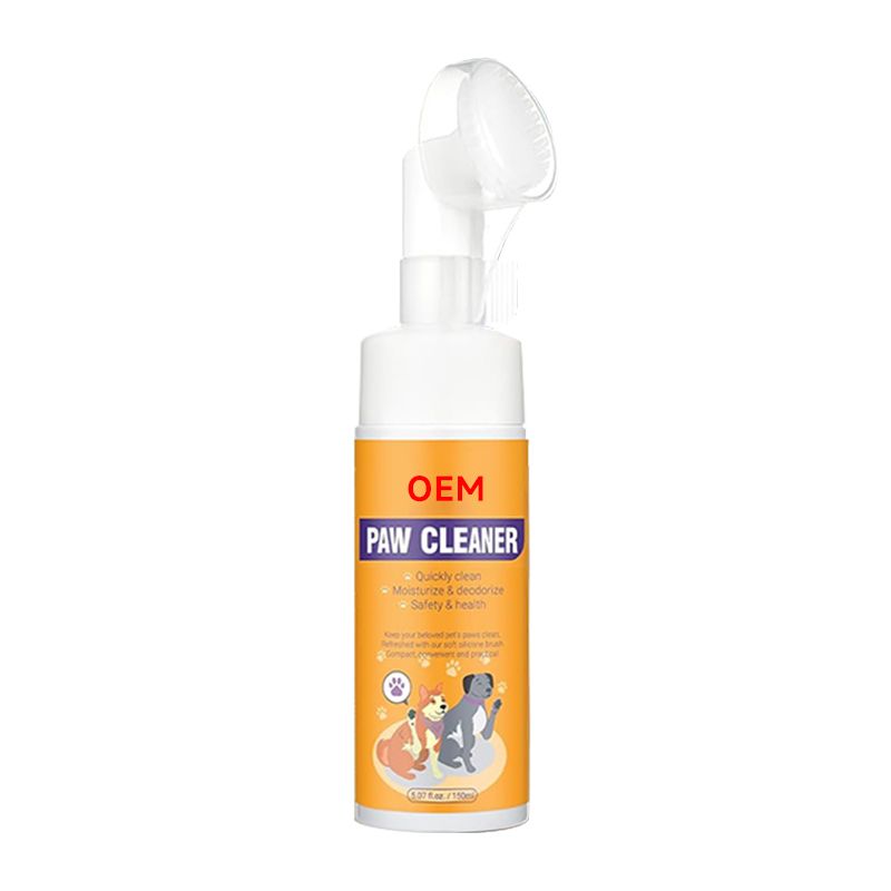 OEM pet paw cleaner quickly clean 150ml